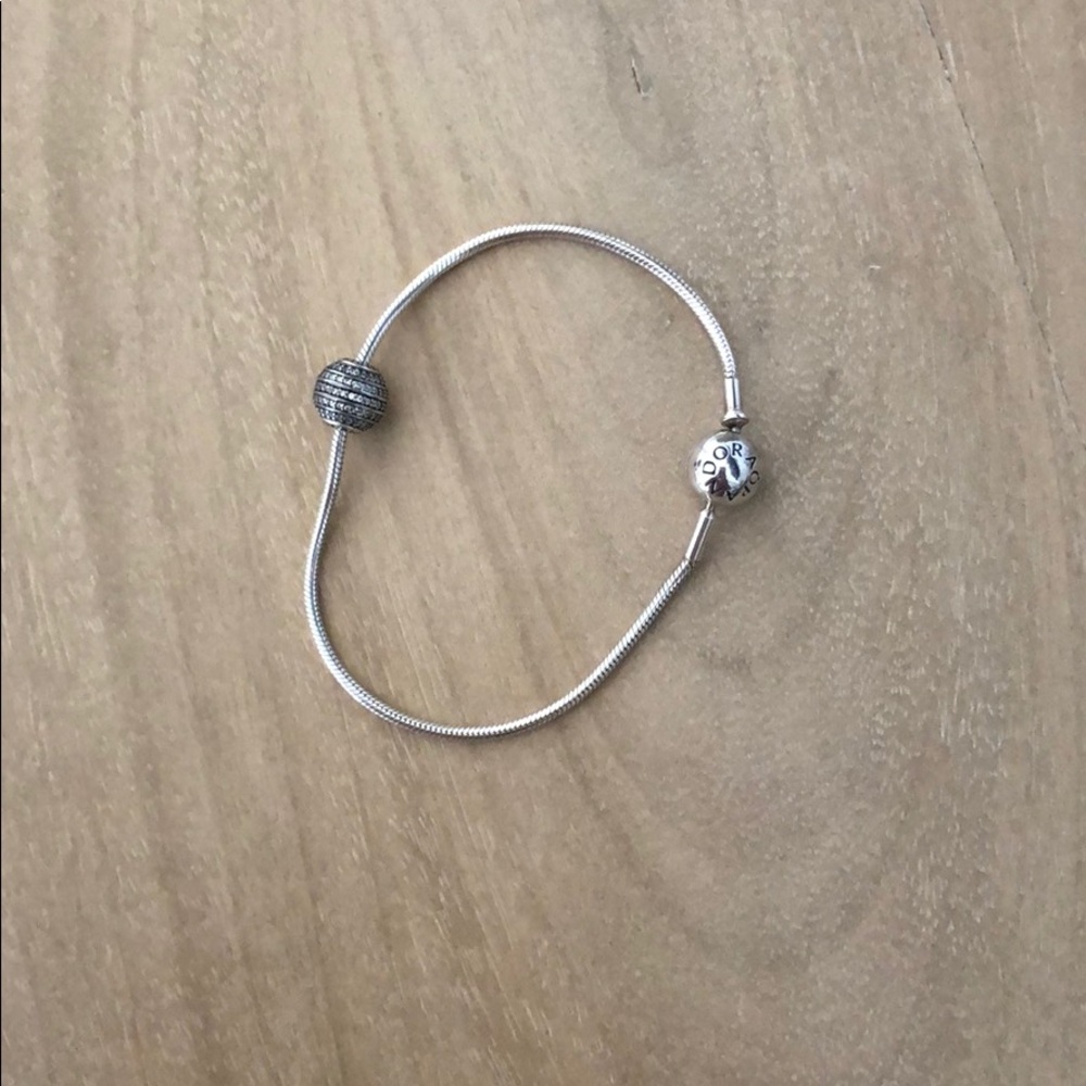 Pandora sterling silver bracelet